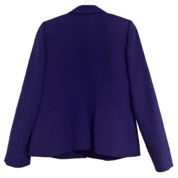 Kasper Women’s Purple Business Office Casual Blazer Jacket Size-2P - Picture 6 of 6